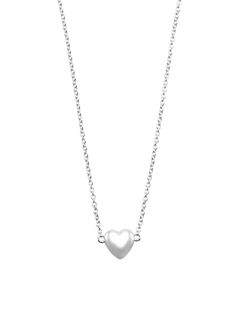 Riverstones Riverstones Heart of Gold Necklace Silver