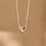 Riverstones Riverstones Heart of Gold Ketting Zilver