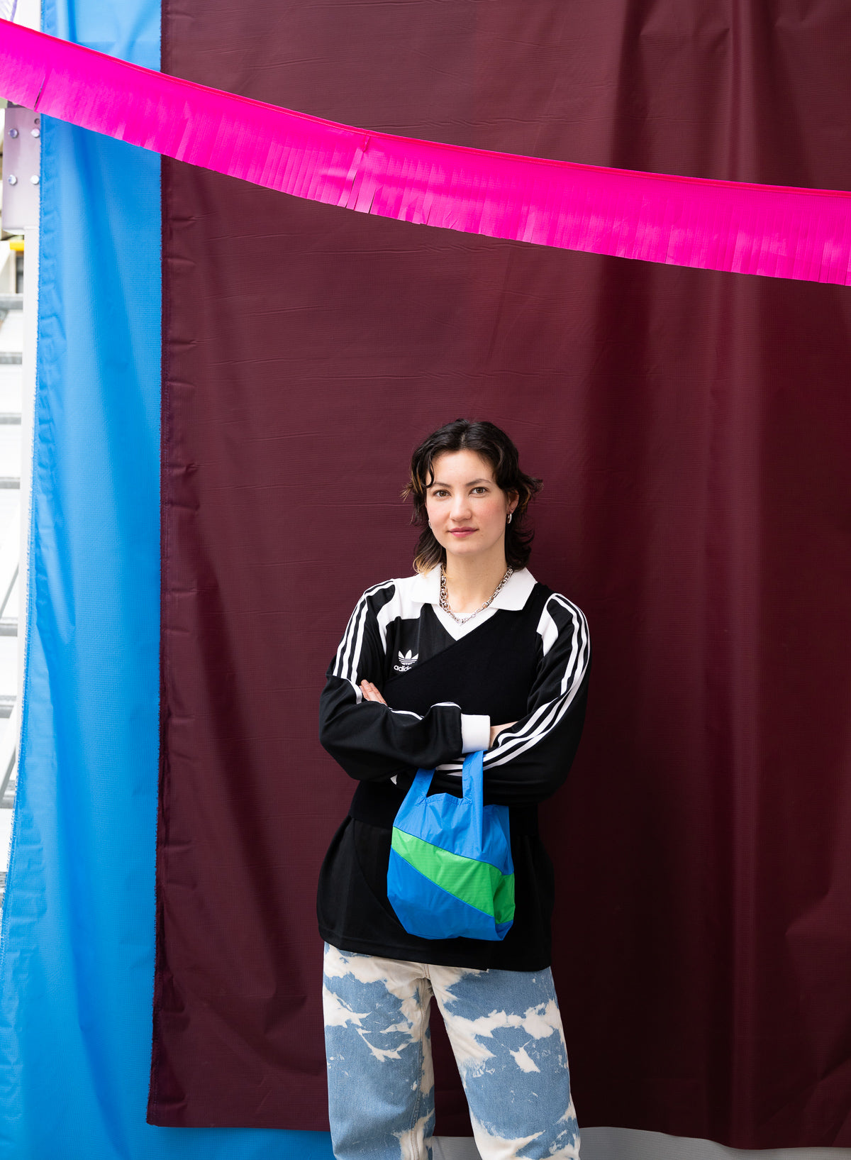 Susan Bijl Susan Bijl The New Shopping Bag Wave & Greenscreen