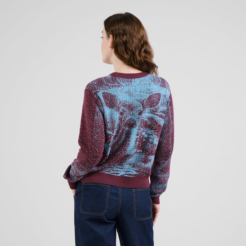 Dedicated Dedicated Sweater Arendal Fawn Multi Color