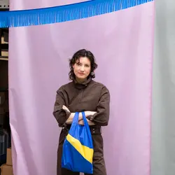 Susan Bijl The New Shopping Bag Yves & TV Yellow