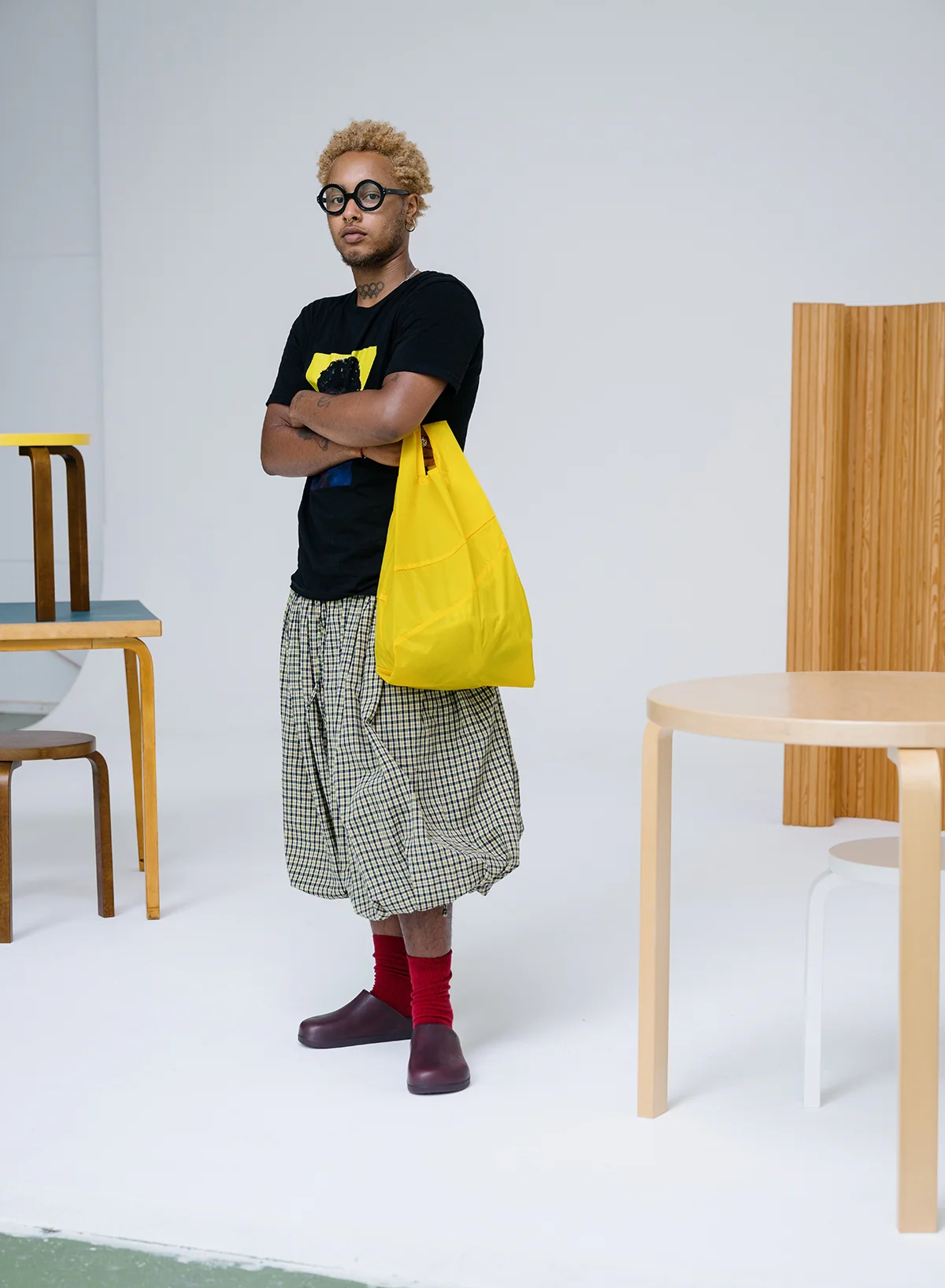 Susan Bijl Susan Bijl The New Shopping Bag TV Yellow