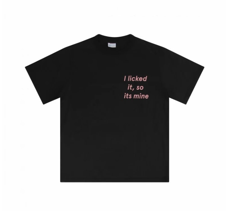 T.I.T.S. TITS I Licked IT Zwart T-Shirt