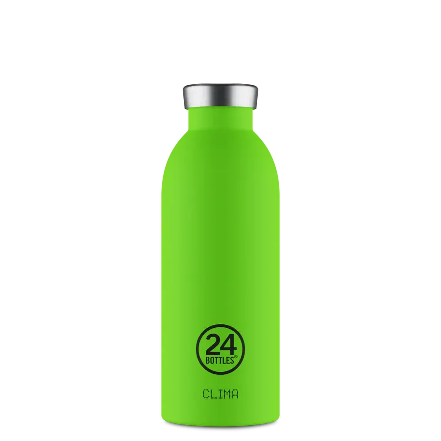 24Bottles 24 Bottles Clima Bottle Lime Green 500ml