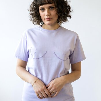 T.I.T.S. TITS T-shirt Lilac