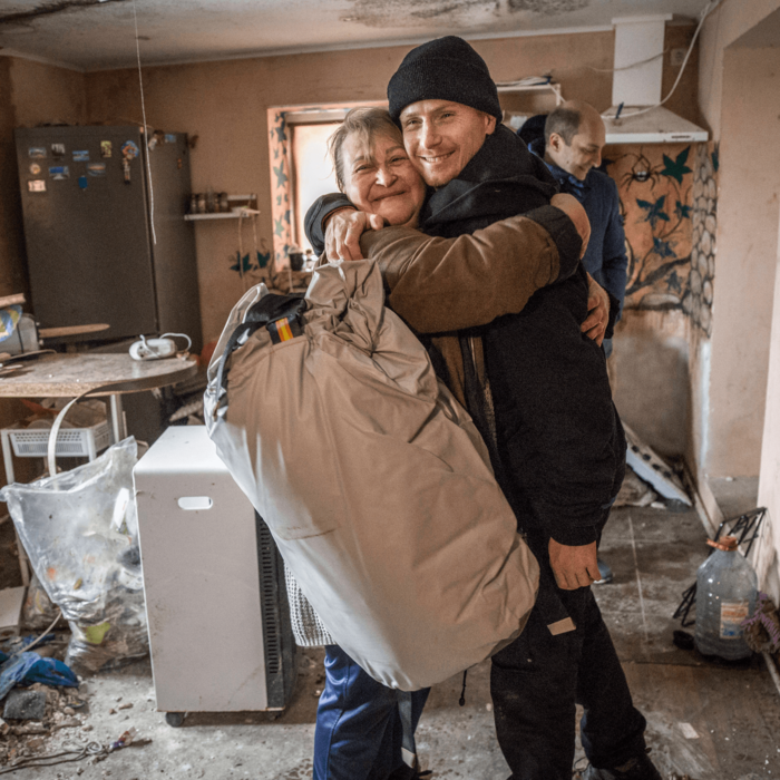 Wij steunen Sheltersuit weer