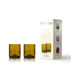 Rebottled Short Tumbler 2 pack