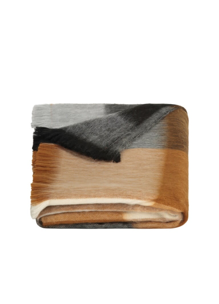 Alpaca Loca Alpaca Loca Blocked Scarf