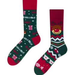 Many Mornings Socks Rudolf