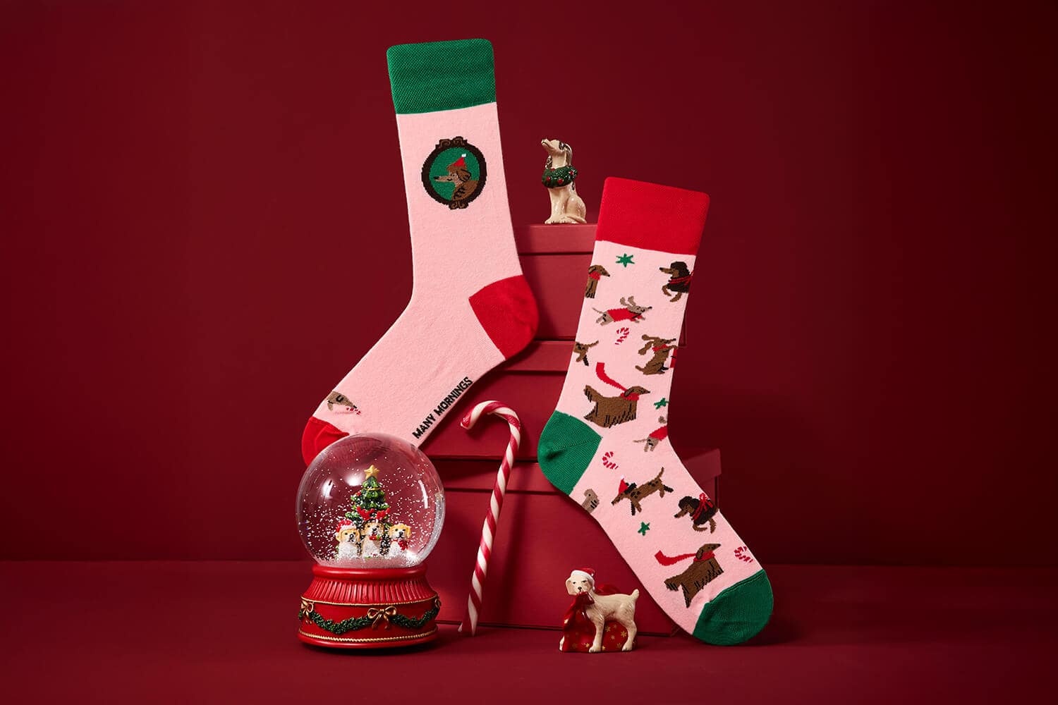 Many Mornings Many Mornings Sokken Winter Woofs