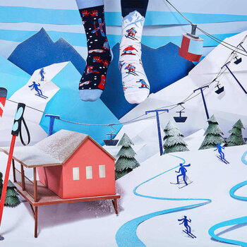 Many Mornings Socks Alpine Ski