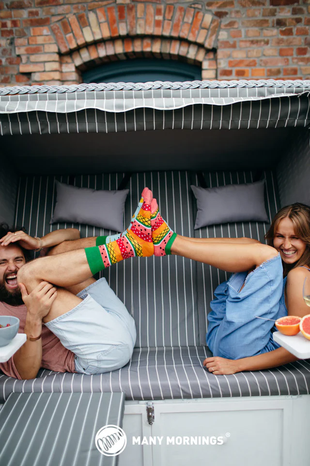 Many Mornings Many Mornings Sokken Tutti Fruity Low