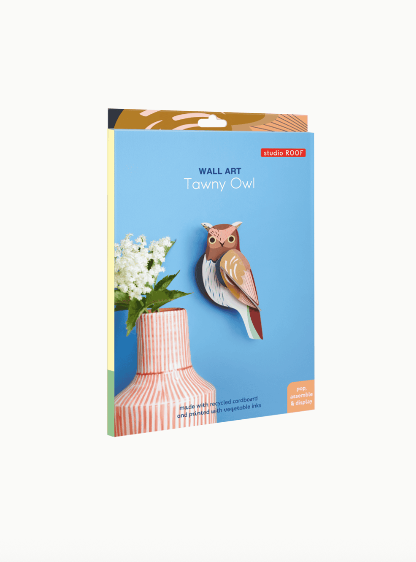 Studio Roof Studio Roof 3D Object Tawny Owl