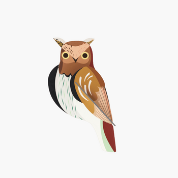 Studio Roof 3D Object Tawny Owl
