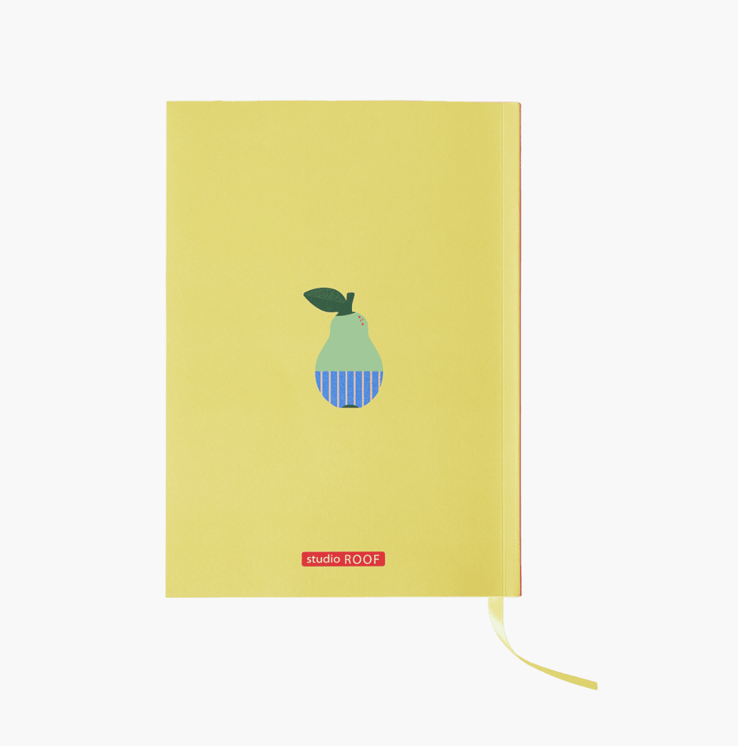 Studio Roof Studio Roof Notebook A5 Lemon