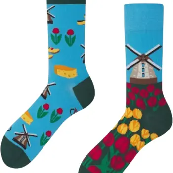 Many Mornings Socks Dutch Tulips