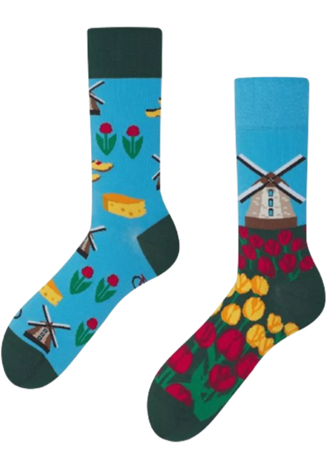 Many Mornings Many Mornings Sokken Dutch Tulips