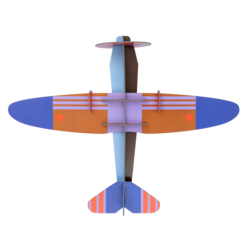 Studio Roof Deluxe Propeller Plane Wand Decoratie