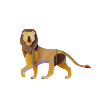 Studio Roof 3D Object Lion