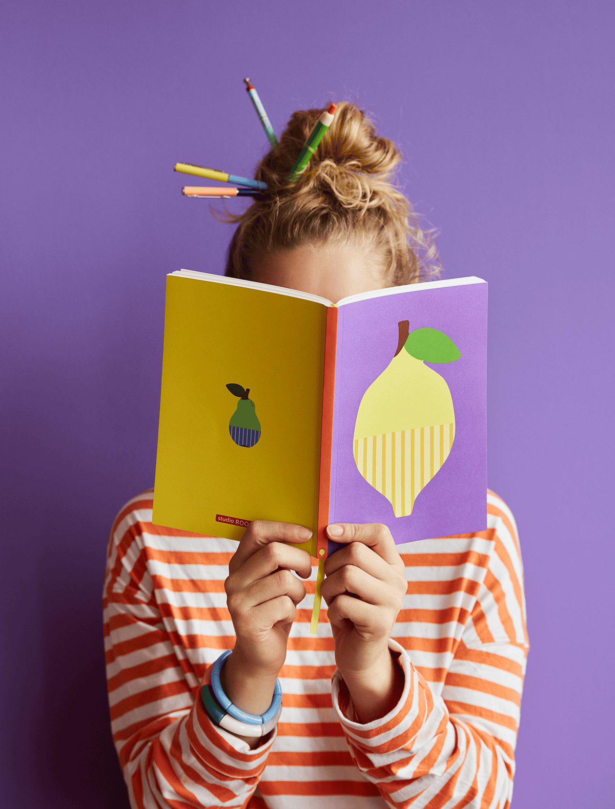 Studio Roof Studio Roof Notebook A5 Lemon