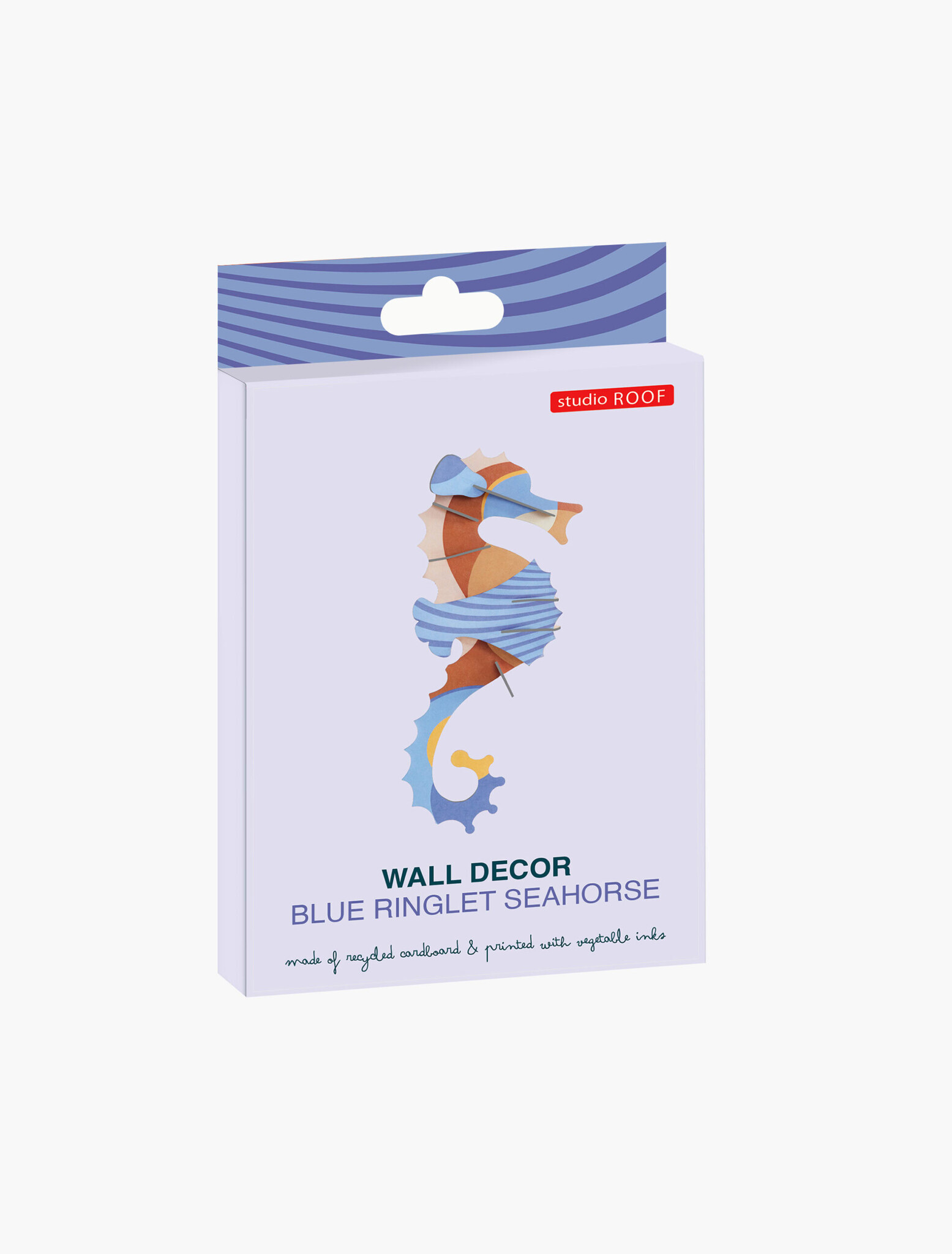 Studio Roof Studio Roof 3D Object Blue Ringlet Seahorse