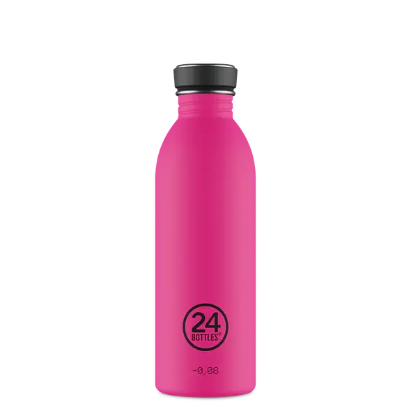 24Bottles 24 Bottles Urban Bottle Stone Passion Pink 500ml