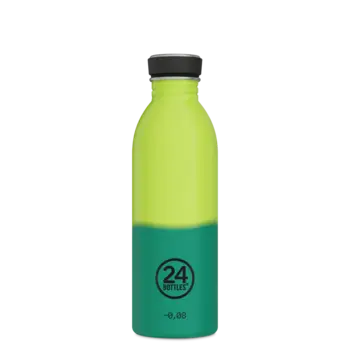 24Bottles Urban Bottle REactive Yellow/Green
