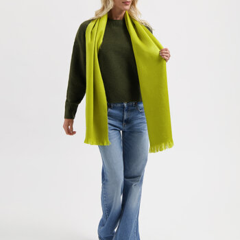 Alpaca Loca Sjaal Golden Green