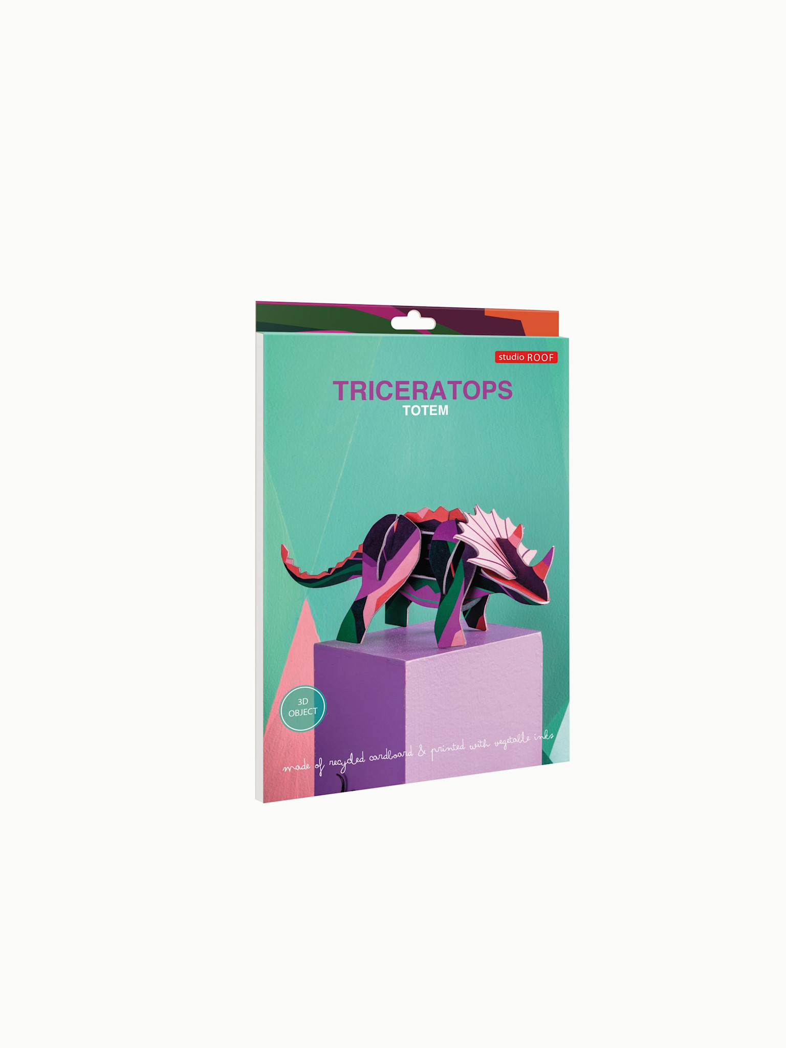 Studio Roof Studio Roof Triceratops wall decoration