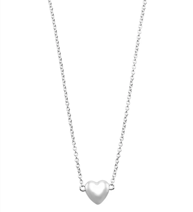 Riverstones Riverstones Heart of Gold Ketting Zilver