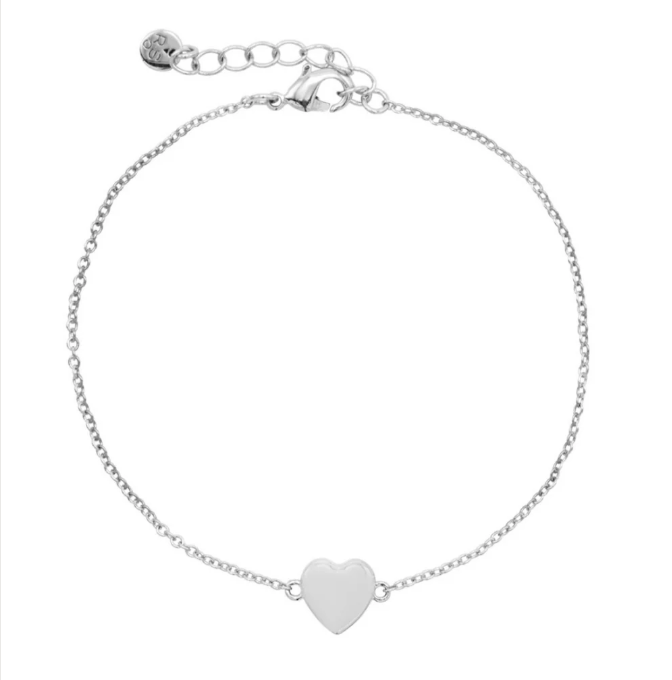 Riverstones Riverstones Heart Of Gold Armband Zilver
