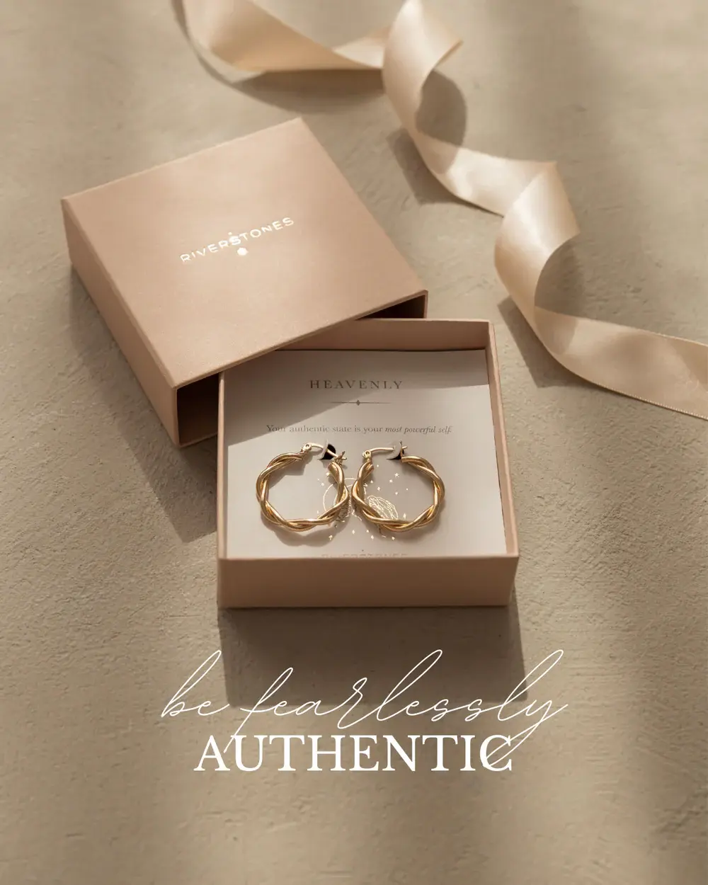 Riverstones Riverstones Heavenly Hoops Earring