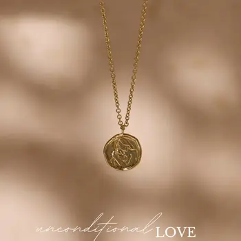 Riverstones Mom Ketting Goud