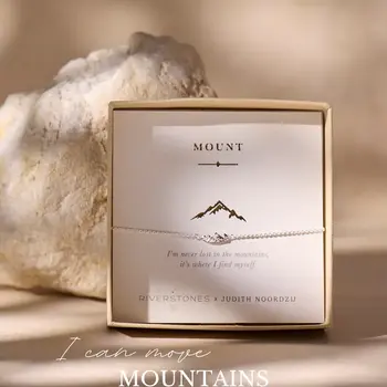 Riverstones Mount Bracelet Silver