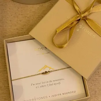 Riverstones Mount Bracelet Gold