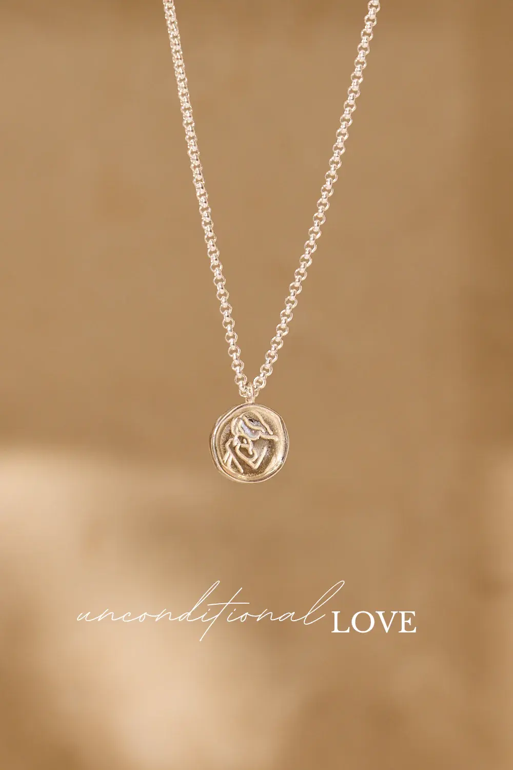 Riverstones Riverstones Mom Ketting Zilver