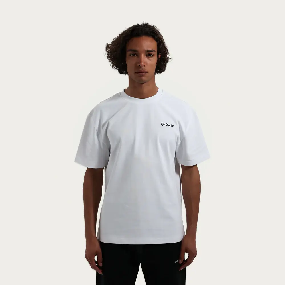 Like Charlie Like Charlie Logo T-Shirt White