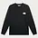 Like Charlie Like Charlie Branded Sweater Zwart