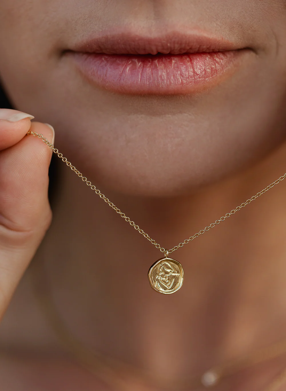 Riverstones Riverstones Mom Ketting Zilver