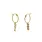 Riverstones Riverstones Bisous Earrings Paris Gold Plated