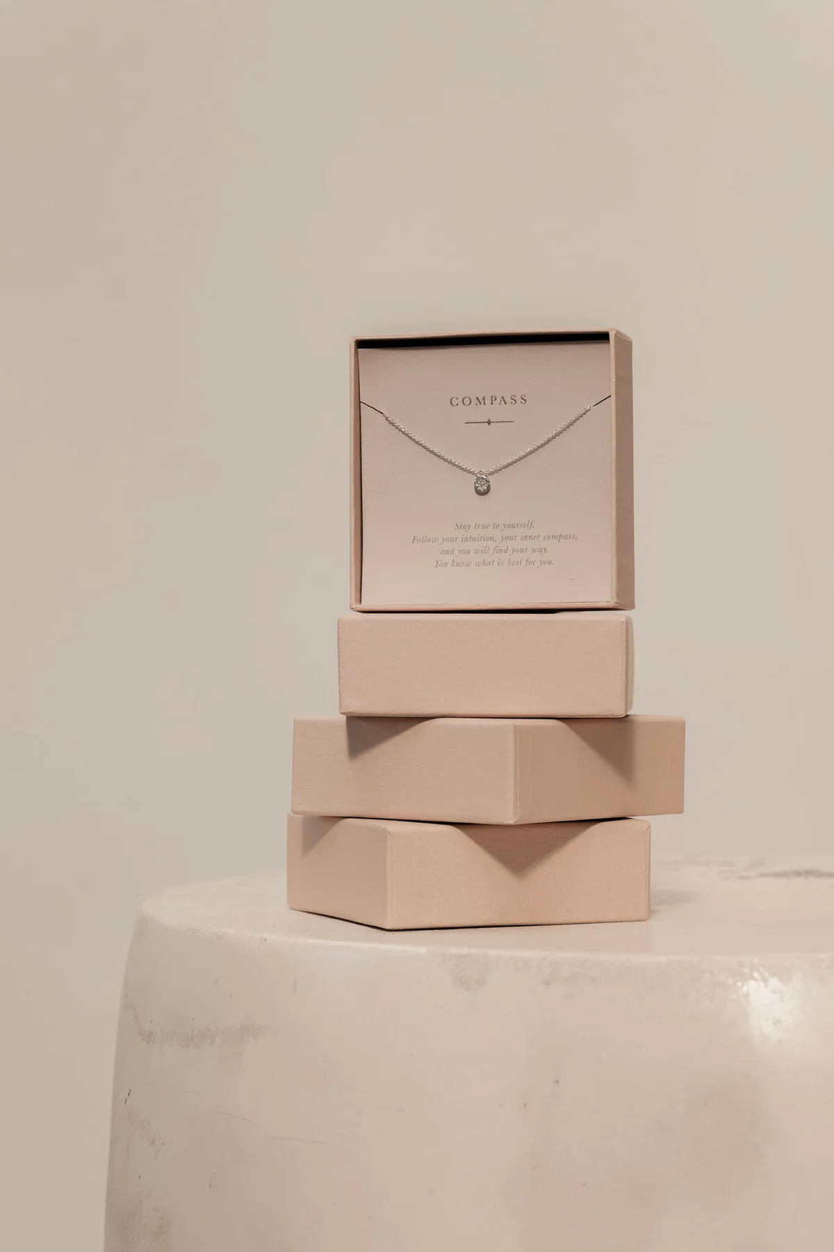 Riverstones Riverstones Compass Ketting Zilver