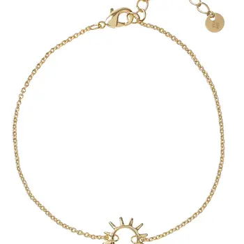 Riverstones Rise Bracelet Gold Plated