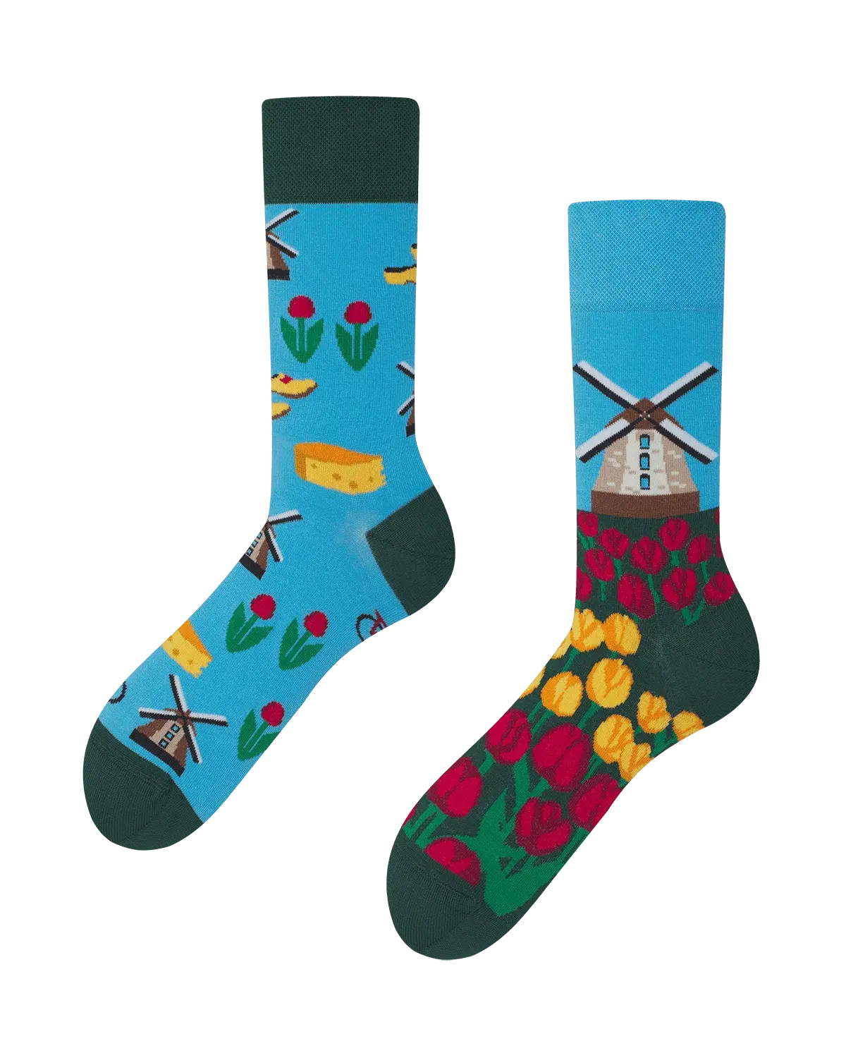 Many Mornings Many Mornings Sokken Dutch Tulips