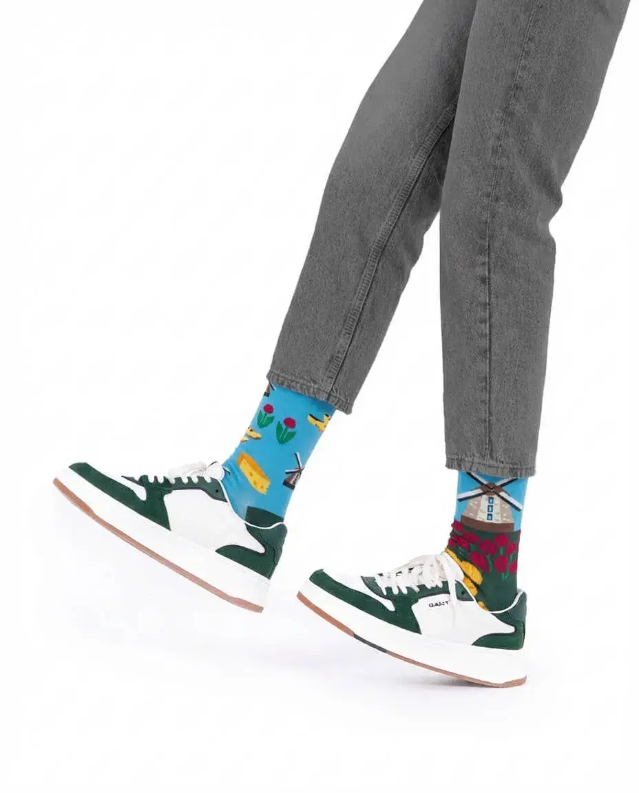 Many Mornings Many Mornings Sokken Dutch Tulips