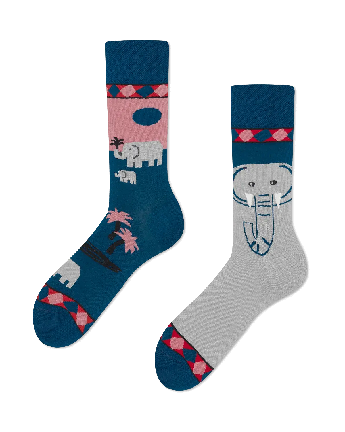 Many Mornings Many Mornings Socks Funky Elephant