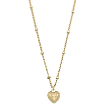 Riverstones Love Ketting Goud
