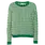 Basic Apparel Basic Apparel Minie Sweater - Abundant Green / Whisper White