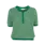 Basic Apparel Basic Apparel Cashi Granddad Pullover - Abundant Green / Birch