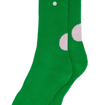 Alfredo Gonzales Athletic Socks Dot Green