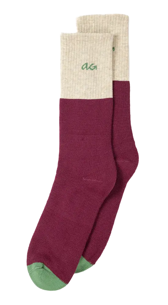 Alfredo Gonzales Alfredo Gonzales Athletic Sokken Two Tone Beige